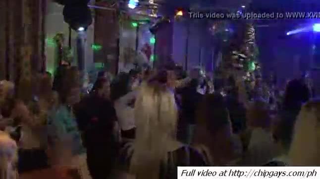 Sexy women dancing on party