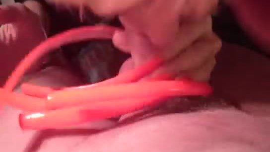 Hot neon orange six inch sexy long fingernails